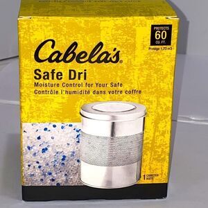 Cabela's Safe Dri Moisture Control For Your Safe 60 CU FT Rechargeable